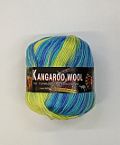 Kangaroo Wool 250 806 жёлтый/голубой/бирюза
