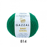 Baby Wool Gazzal 814 зеленый