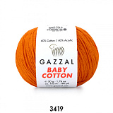 Baby Cotton Gazzal 3419 оранжевый