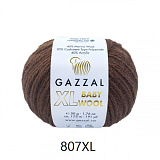 Baby Wool XL Gazzal 807 темно-коричневый