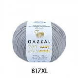 Baby Wool XL Gazzal 817 светло-серый