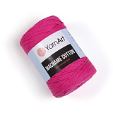 Macrame Cotton 803 ярко-розовый