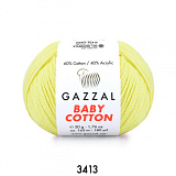 Baby Cotton Gazzal 3413 лимонный