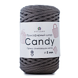 Candy полиэфирный шнур 5 мм 37 тёмно-серый