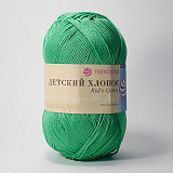 Детский хлопок 480 яр. зелень