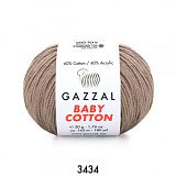 Baby Cotton Gazzal 3434 какао