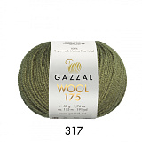 Wool 175 317 оливка