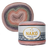 Angora Luks Color 81915 серо-розово-сиреневый