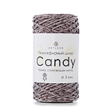 Candy полиэфирный шнур 3 мм 40 тёмно-коричневый микс